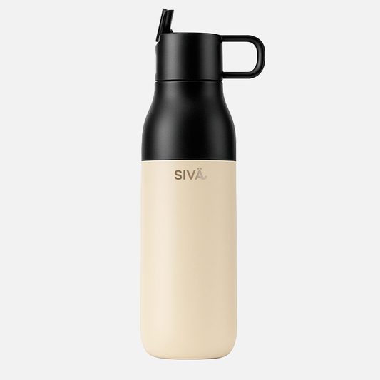 Gourde Isotherme Inox 740ml | Étanche & Durable | Avec Filtre Charbon